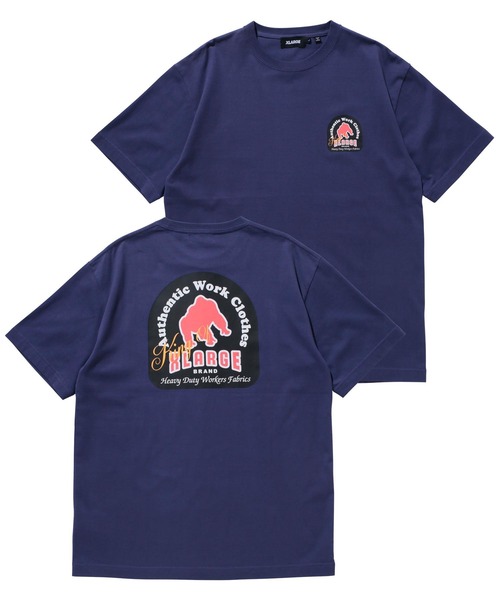 XLARGE（エクストララージ）の「AUTHENTIC WORK CLOTHES S/S TEE（Tシャツ/カットソー・メンズ・ブラック/パープル/ホワイト・S/M/L/XL）」の18枚目の写真