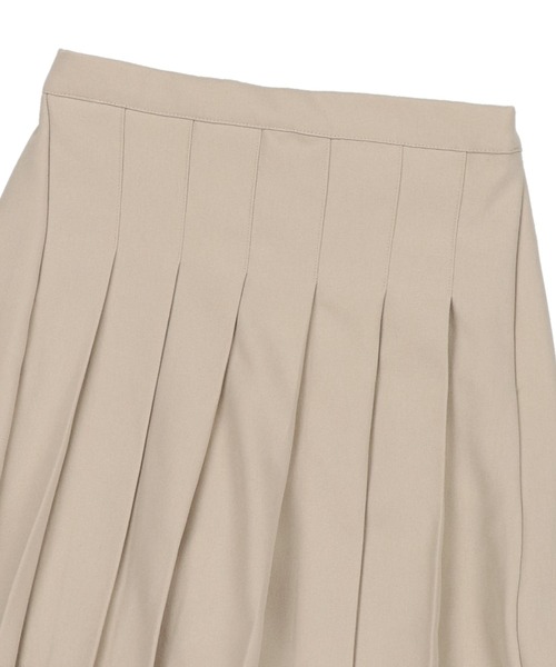SPINNS（スピンズ）の「プリーツスカートショートパンツ（スカート・レディース・ホワイト/ベージュ/ブラック・ONESIZE）」の12枚目の写真