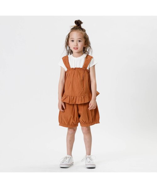 Seraph（セラフ）の「/バルーンパンツ ショート丈（その他パンツ・キッズ・ピンク/チェック/レンガ・80/95/90/110/130/120/100/140）」の5枚目の写真