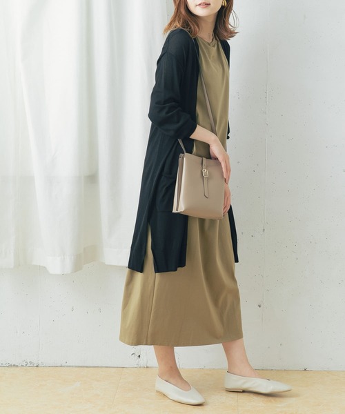 URBAN RESEARCH ROSSO WOMEN（アーバンリサーチ　ロッソ）の「ドライタッチロングカーディガン（カーディガン/ボレロ・レディース・ブラック/グレー系その他/ブルー系その他・FREE）」の17枚目の写真