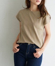 ランダムテレコフレンチTシャツ シンプル