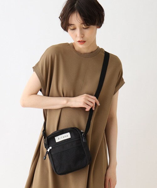 DRESKIP（ドレスキップ）の「◆スクエアショルダー（ショルダーバッグ・レディース・ブラック/グレー/ライトグリーン・00）」の11枚目の写真