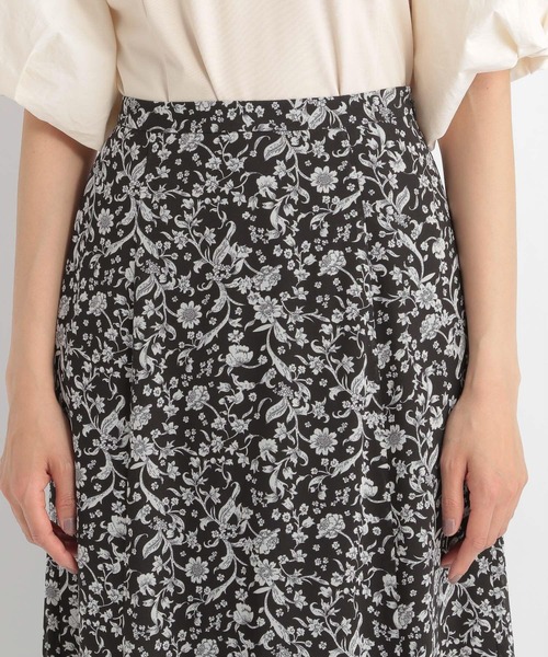 Andemiu（アンデミュウ）の「ハナガラナロースカート953206（スカート・レディース・アイボリー/ブラック・MEDIUM/SMALL）」の7枚目の写真