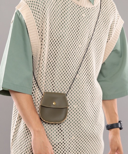 kutir（クティール）の「ミニコインケース（コインケース・メンズ・ブラック/カーキ/イエロー・FREE）」の2枚目の写真