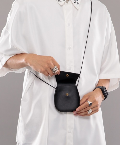 kutir（クティール）の「ミニコインケース（コインケース・メンズ・ブラック/カーキ/イエロー・FREE）」の6枚目の写真