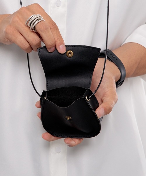 kutir（クティール）の「ミニコインケース（コインケース・メンズ・ブラック/カーキ/イエロー・FREE）」の8枚目の写真