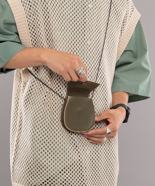 kutir（クティール）の「ミニコインケース（コインケース・メンズ・ブラック/カーキ/イエロー・FREE）」の14枚目の写真