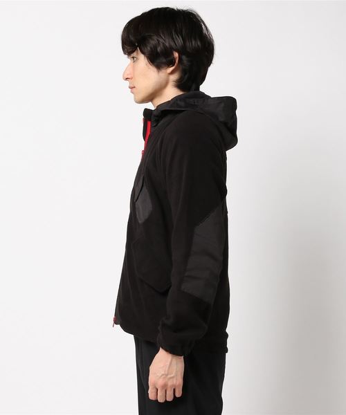 ALDIES（アールディーズ）の「Coldoba Jacket フリース切り替えジップアップパーカー（ブルゾン・メンズ・ネイビー/レッド/ブラック/ピンク・SMALL/MEDIUM/LARGE）」の15枚目の写真