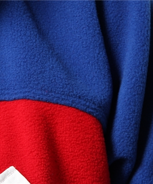 ALDIES（アールディーズ）の「Coldoba Jacket フリース切り替えジップアップパーカー（ブルゾン・メンズ・ネイビー/レッド/ブラック/ピンク・SMALL/MEDIUM/LARGE）」の6枚目の写真