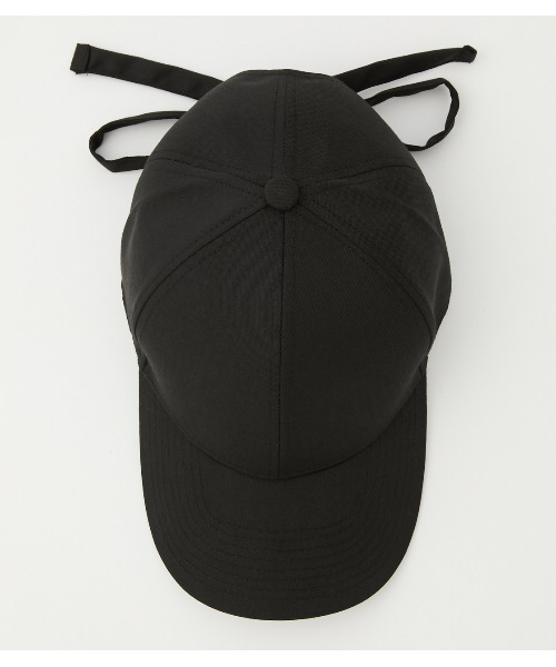 AZUL by moussy（アズールバイマウジー）の「BACK RIBBON TWILLCAP/バックリボンツイルキャップ（キャップ・レディース・ダークブラウン/ダークグリーン/ブラック・FREE）」の7枚目の写真
