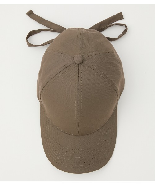 AZUL by moussy（アズールバイマウジー）の「BACK RIBBON TWILLCAP/バックリボンツイルキャップ（キャップ・レディース・ダークブラウン/ダークグリーン/ブラック・FREE）」の19枚目の写真