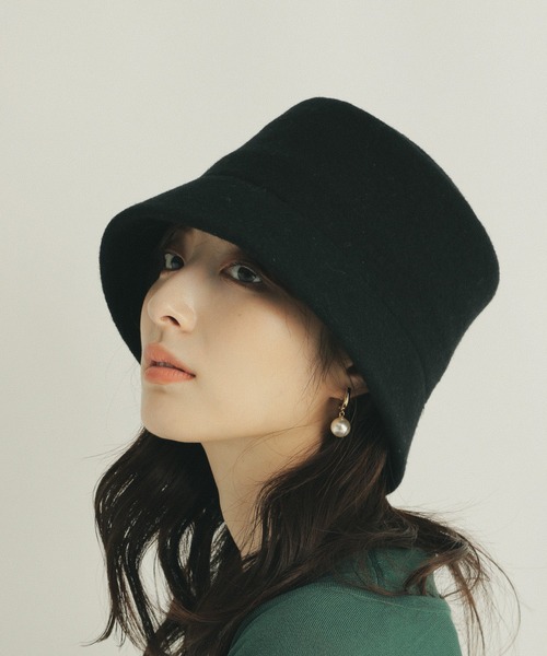 Andemiu（アンデミュウ）の「バケットHAT958392（ハット・レディース・ブラック/ベージュ・FREE）」の5枚目の写真