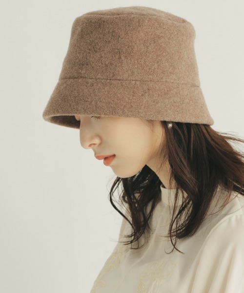 Andemiu（アンデミュウ）の「バケットHAT958392（ハット・レディース・ブラック/ベージュ・FREE）」の18枚目の写真