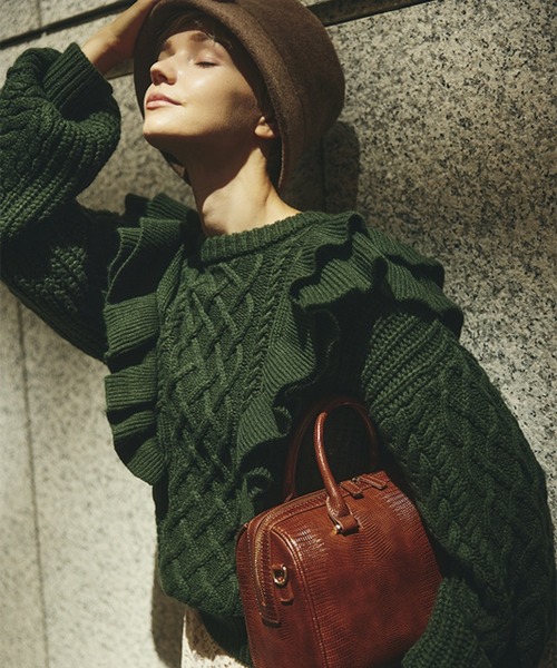 Andemiu（アンデミュウ）の「バケットHAT958392（ハット・レディース・ブラック/ベージュ・FREE）」の21枚目の写真