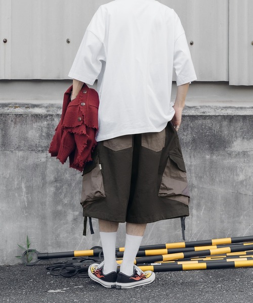 Perushu(ペルーシュ)の「PerushuロゴTシャツ(Tシャツ/カットソー・メンズ・ホワイト/ブラック/ホワイト系その他/ブラック系その他・MEDIUM/LARGE)」の8枚目の写真