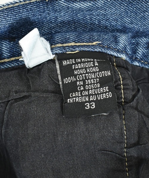 MARITHE + FRANCOIS GIRBAUD（マリテフランソワジルボー）の「【ヴィンテージ古着】マリテ+フランソワ・ジルボー　デニムハーフパンツ MARITHE + FRANCOIS GIRBAUD（デニムパンツ・メンズ・ブルー・33）」の9枚目の写真