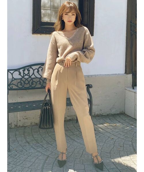 RESEXXY（リゼクシー）の「【WEB限定】リバーレースモヘアニットプルオーバー（ニット/セーター・レディース・ピンク/ベージュ/ブラウン/アイボリー・FREE）」の11枚目の写真