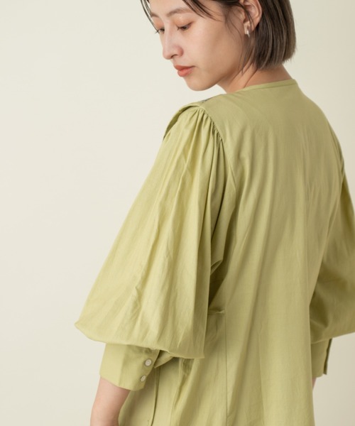 Kastane（カスタネ）の「ラバリ刺繍コットンブラウス（シャツ
