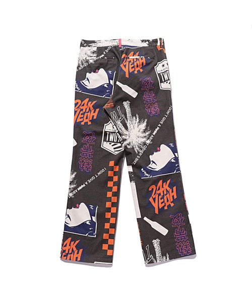 24karats（トゥウェンティーフォーカラッツ）の「Paraiso Pattern Pants（その他パンツ・メンズ・ブラック・MEDIUM）」の8枚目の写真