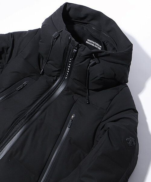 DESCENTE ALLTERRAIN(デサント オルテライン)の「DESCENTE ALLTERRAIN/デサント オルテライン MOUNTAINEER/マウンテニア/水沢ダウン(ダウンジャケット/コート・メンズ・ブラック・MEDIUM/LARGE/X-LARGE/XX-LARGE/SMALL)」の8枚目の写真
