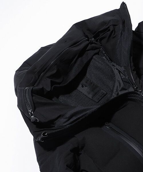 DESCENTE ALLTERRAIN(デサント オルテライン)の「DESCENTE ALLTERRAIN/デサント オルテライン MOUNTAINEER/マウンテニア/水沢ダウン(ダウンジャケット/コート・メンズ・ブラック・MEDIUM/LARGE/X-LARGE/XX-LARGE/SMALL)」の11枚目の写真
