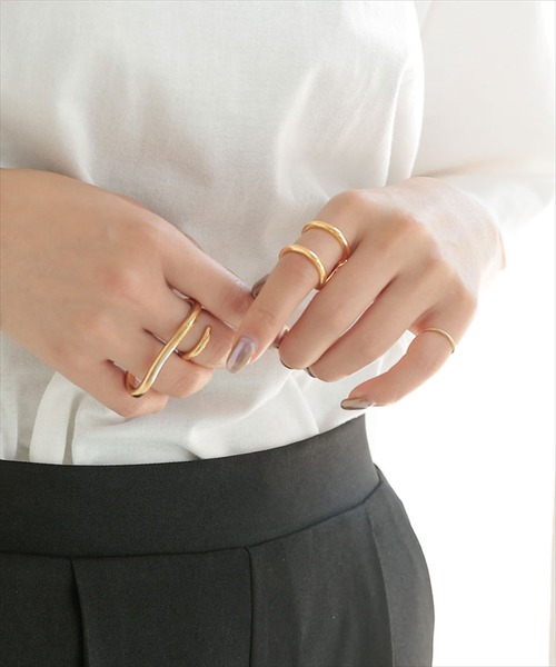 DONOBAN（ドノバン）の「デザインリング（リング・レディース・ゴールド/シルバー・F）」の8枚目の写真