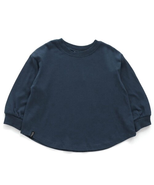 BREEZE（ブリーズ）の「WEB限定 無地.ボーダーロンT（Tシャツ/カットソー・キッズ・ピンク/ダークグリーン/ダークブルー/ベージュ/レッド/チャコール/ブラック/ブルー/イエロー/カーキ/オフホワイト・100/140/150/90/110/130/120）」の8枚目の写真