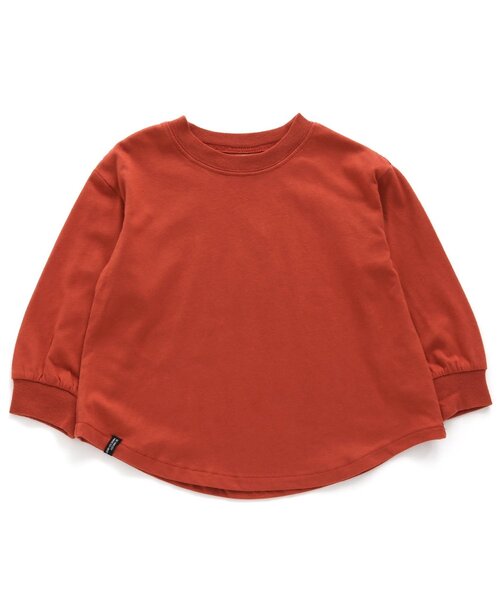 BREEZE（ブリーズ）の「WEB限定 無地.ボーダーロンT（Tシャツ/カットソー・キッズ・ピンク/ダークグリーン/ダークブルー/ベージュ/レッド/チャコール/ブラック/ブルー/イエロー/カーキ/オフホワイト・100/140/150/90/110/130/120）」の11枚目の写真