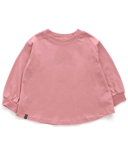 BREEZE（ブリーズ）の「WEB限定 無地.ボーダーロンT（Tシャツ/カットソー・キッズ・ピンク/ダークグリーン/ダークブルー/ベージュ/レッド/チャコール/ブラック/ブルー/イエロー/カーキ/オフホワイト・100/140/150/90/110/130/120）」の10枚目の写真