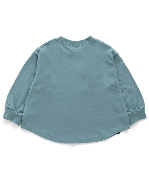 BREEZE（ブリーズ）の「WEB限定 無地.ボーダーロンT（Tシャツ/カットソー・キッズ・ピンク/ダークグリーン/ダークブルー/ベージュ/レッド/チャコール/ブラック/ブルー/イエロー/カーキ/オフホワイト・100/140/150/90/110/130/120）」の17枚目の写真