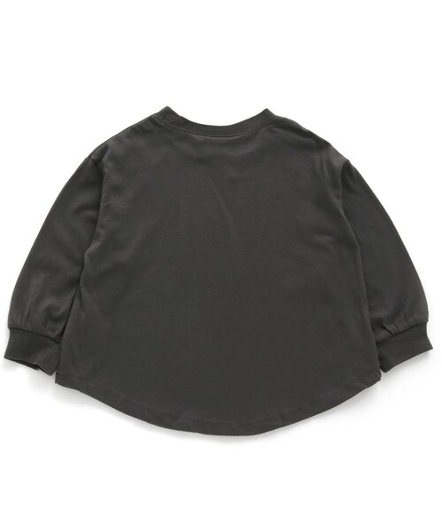 BREEZE（ブリーズ）の「WEB限定 無地.ボーダーロンT（Tシャツ/カットソー・キッズ・ピンク/ダークグリーン/ダークブルー/ベージュ/レッド/チャコール/ブラック/ブルー/イエロー/カーキ/オフホワイト・100/140/150/90/110/130/120）」の16枚目の写真