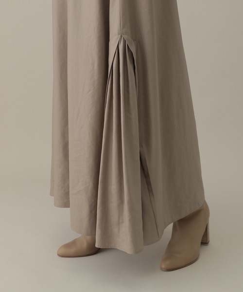 【美品】Chaos ミューナロウ ロングフレアースカート Chaos（カオス）の「ミューナロウ ロングフレアースカート