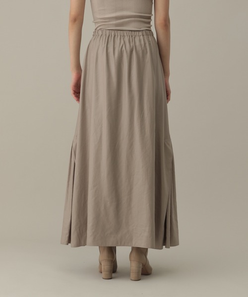 【美品】Chaos ミューナロウ ロングフレアースカート Chaos（カオス）の「ミューナロウ ロングフレアースカート