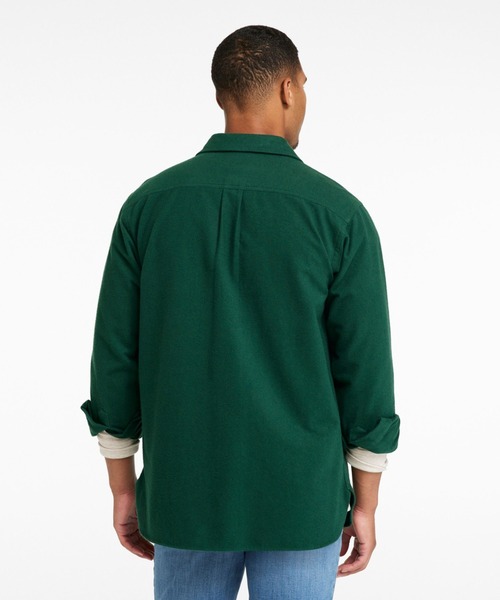 L.L.Bean（エルエルビーン）の「シャミー・クロス・シャツ ジャパン・フィット（シャツ/ブラウス・メンズ・ブラウン/ワインレッド/カーキオリーブ/ブルーグリーン/ヘザーチャコール/ネイビー/ダークブラウン・SMALL/MEDIUM/LARGE/X-LARGE/XX-LARGE）」の19枚目の写真