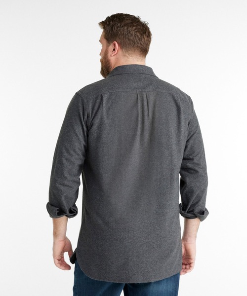 L.L.Bean（エルエルビーン）の「シャミー・クロス・シャツ ジャパン・フィット（シャツ/ブラウス・メンズ・ブラウン/ワインレッド/カーキオリーブ/ブルーグリーン/ヘザーチャコール/ネイビー/ダークブラウン・SMALL/MEDIUM/LARGE/X-LARGE/XX-LARGE）」の21枚目の写真