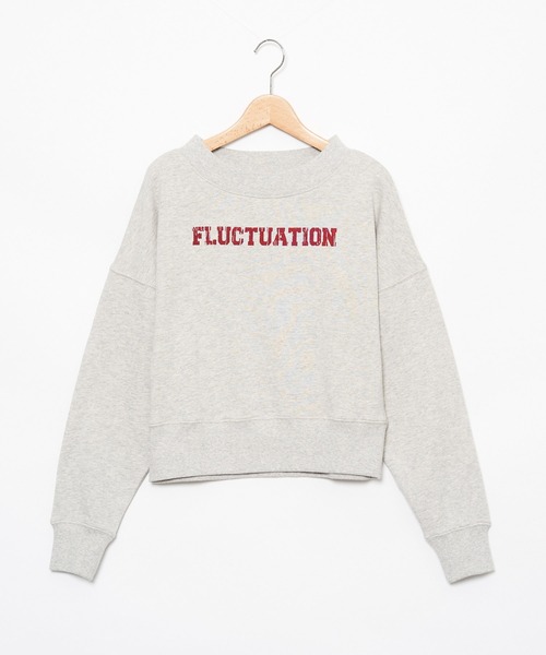 AS KNOW AS PINKY（アズノゥアズピンキー）の「ゆらぎ安らぎウエストリブプルオーバー（スウェット・レディース・チャコールグレー/オートミール/グリーン/オレンジ・FREE）」の21枚目の写真