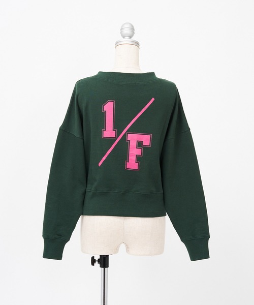 AS KNOW AS PINKY（アズノゥアズピンキー）の「ゆらぎ安らぎウエストリブプルオーバー（スウェット・レディース・チャコールグレー/オートミール/グリーン/オレンジ・FREE）」の20枚目の写真