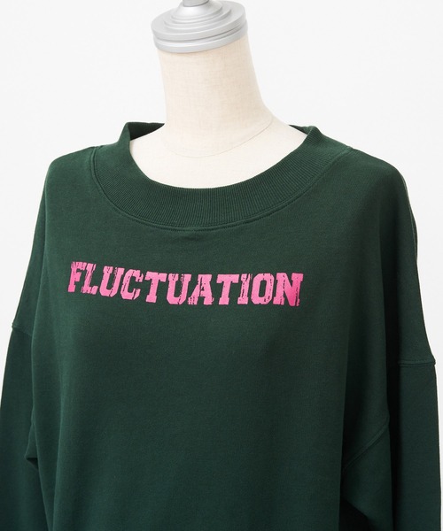 AS KNOW AS PINKY（アズノゥアズピンキー）の「ゆらぎ安らぎウエストリブプルオーバー（スウェット・レディース・チャコールグレー/オートミール/グリーン/オレンジ・FREE）」の7枚目の写真