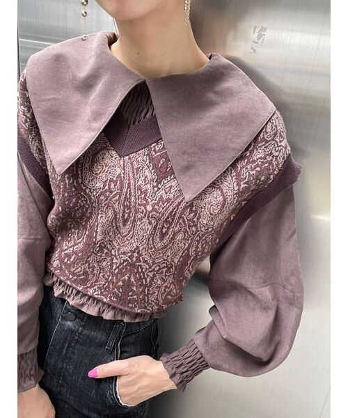 EMODA(エモダ)の「バルキージャガードベスト(ニット/セーター・レディース・ブラック/その他/その他1・FREE)」の1枚目の写真