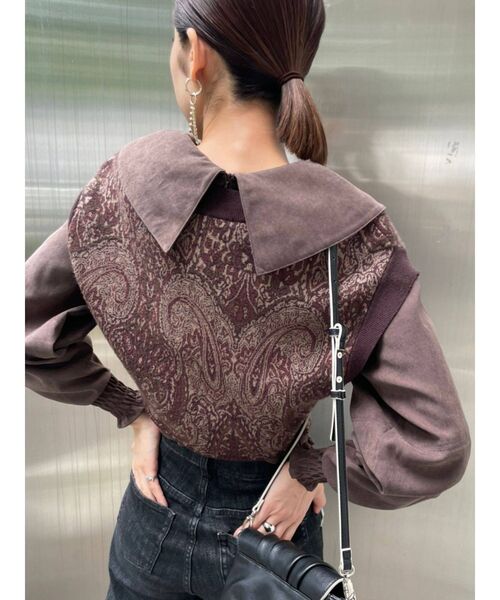 EMODA(エモダ)の「バルキージャガードベスト(ニット/セーター・レディース・ブラック/その他/その他1・FREE)」の6枚目の写真