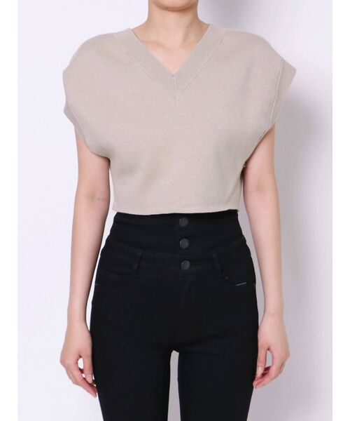 EMODA(エモダ)の「バルキージャガードベスト(ニット/セーター・レディース・ブラック/その他/その他1・FREE)」の12枚目の写真