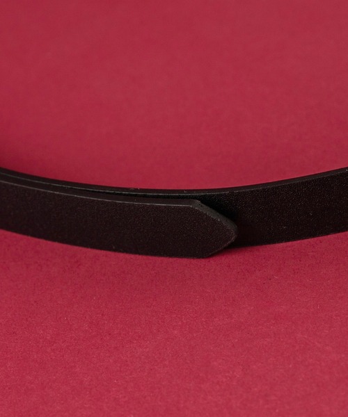 WEGO by こーせ（ウィゴーバイコーセ）の「∴WEGO by こーせ/ナローバックルベルト（ベルト・メンズ・ブラウン/ブラック・FREE）」の6枚目の写真