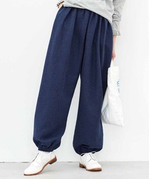 リブ イン コンフォート 動きやすくて暖かい!ふわふわコットンネル起毛の裏ガーゼぽんわりパンツ