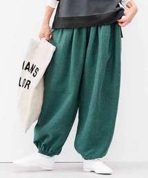 リブ イン コンフォート 動きやすくて暖かい!ふわふわコットンネル起毛の裏ガーゼぽんわりパンツ