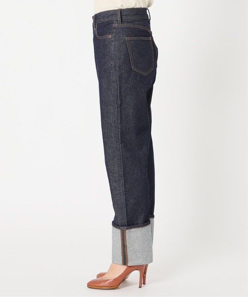 B.C STOCK（ベーセーストック）の「ロールアップデニムパンツ◆（デニムパンツ・レディース・ネイビー/ブルー・SMALL/MEDIUM）」の20枚目の写真