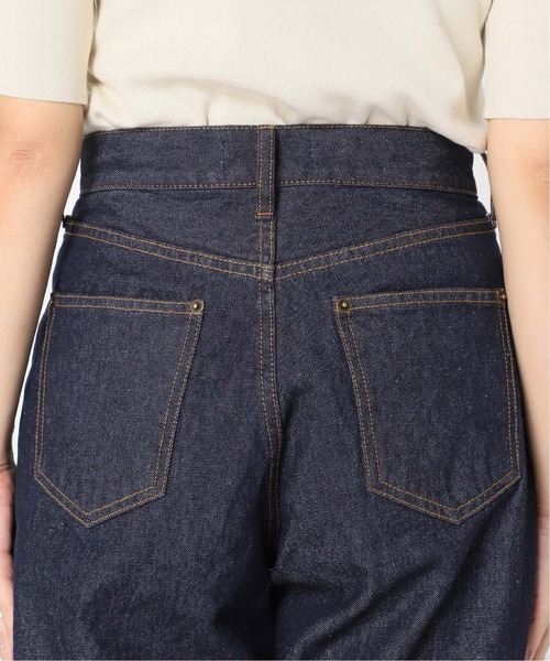 B.C STOCK（ベーセーストック）の「ロールアップデニムパンツ◆（デニムパンツ・レディース・ネイビー/ブルー・SMALL/MEDIUM）」の7枚目の写真