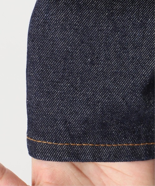 B.C STOCK（ベーセーストック）の「ロールアップデニムパンツ◆（デニムパンツ・レディース・ネイビー/ブルー・SMALL/MEDIUM）」の8枚目の写真