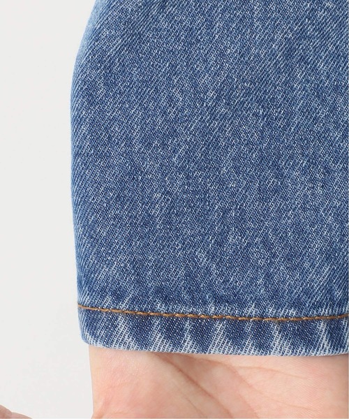 B.C STOCK（ベーセーストック）の「ロールアップデニムパンツ◆（デニムパンツ・レディース・ネイビー/ブルー・SMALL/MEDIUM）」の5枚目の写真