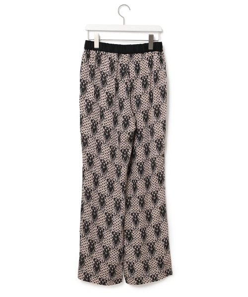 NE QUITTEZ PAS!(ヌキテパ)の「【ne Quittez pas】MODAL SATIN ETHNIC PRINT PANTS(その他パンツ・レディース・ベージュ/ブラウン・M)」の5枚目の写真