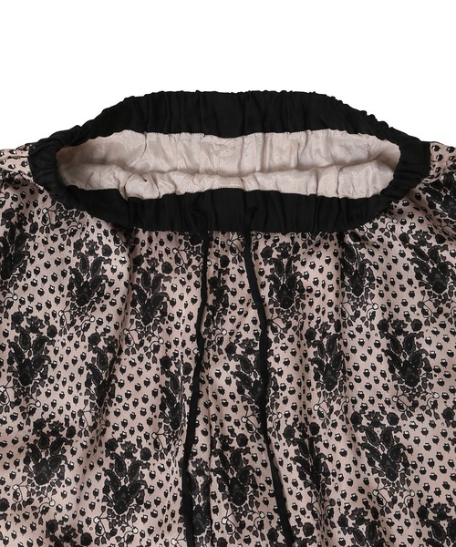 NE QUITTEZ PAS!(ヌキテパ)の「【ne Quittez pas】MODAL SATIN ETHNIC PRINT PANTS(その他パンツ・レディース・ベージュ/ブラウン・M)」の8枚目の写真